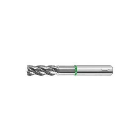 Holex Pro Steel Solid Carbide End Mill, TiAlN Coated, 10 mm 203059 10